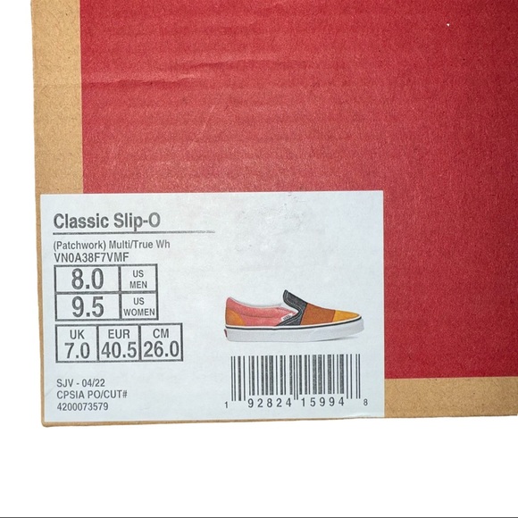 Classic Slip-On (Patchwork/Multi/True White) main image 2